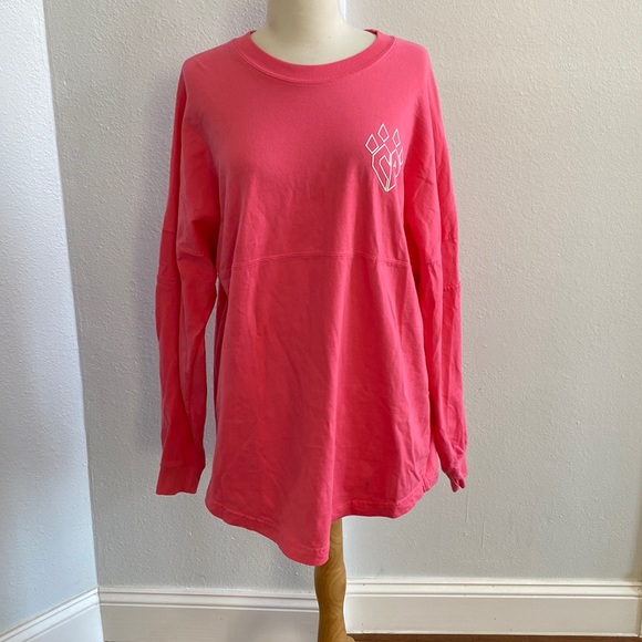Pennant Long Sleeve Onyxcats Cheer‎ Athletics T-shirt size  M - Picture 1 of 10